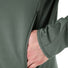 Veste polaire homme Vaude Monviso FZ II vert avec zip poche et tissu technique pour confort et chaleur outdoor