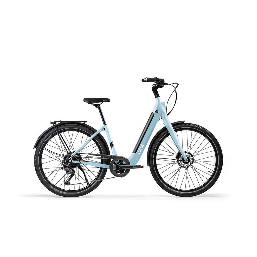 Vélo électrique avec clignotants intégrés Ellipse E2ST Chaîne Fourche Rigide