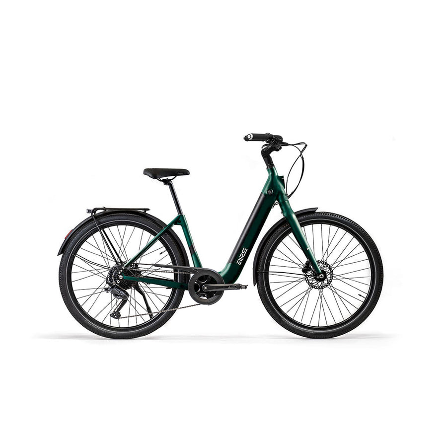 Vélo électrique avec clignotants intégrés Ellipse E2ST Chaîne Fourche Rigide