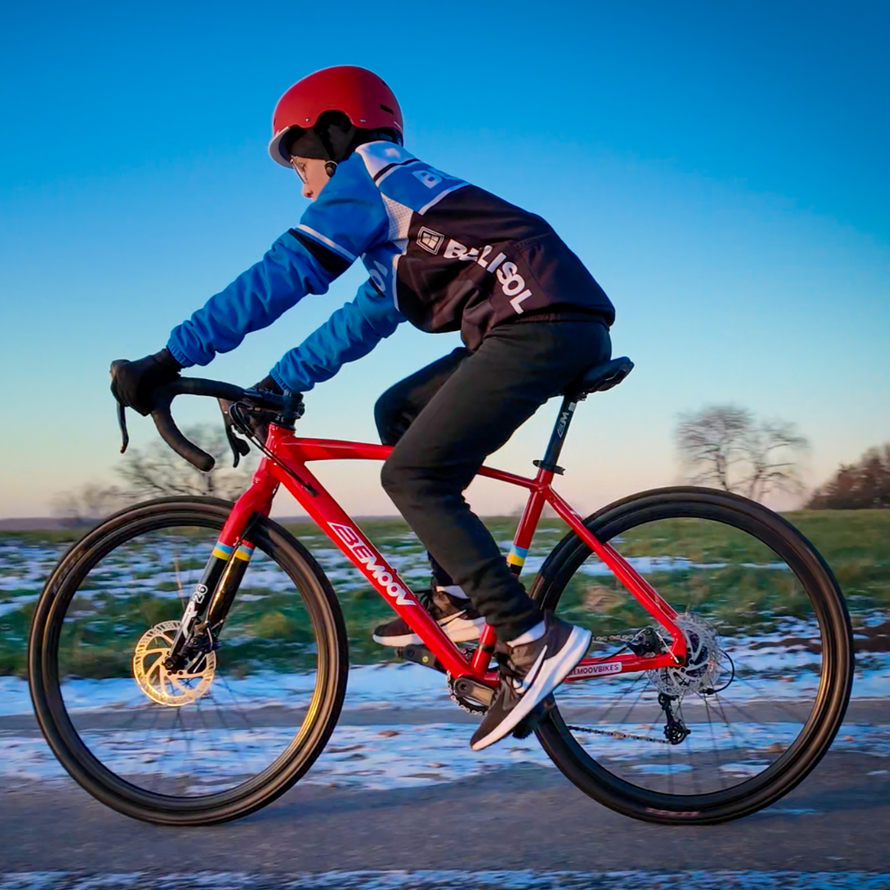 Kinderfahrrad 10-14 Jahre Bemoov 26 Zoll Straße und Gravel