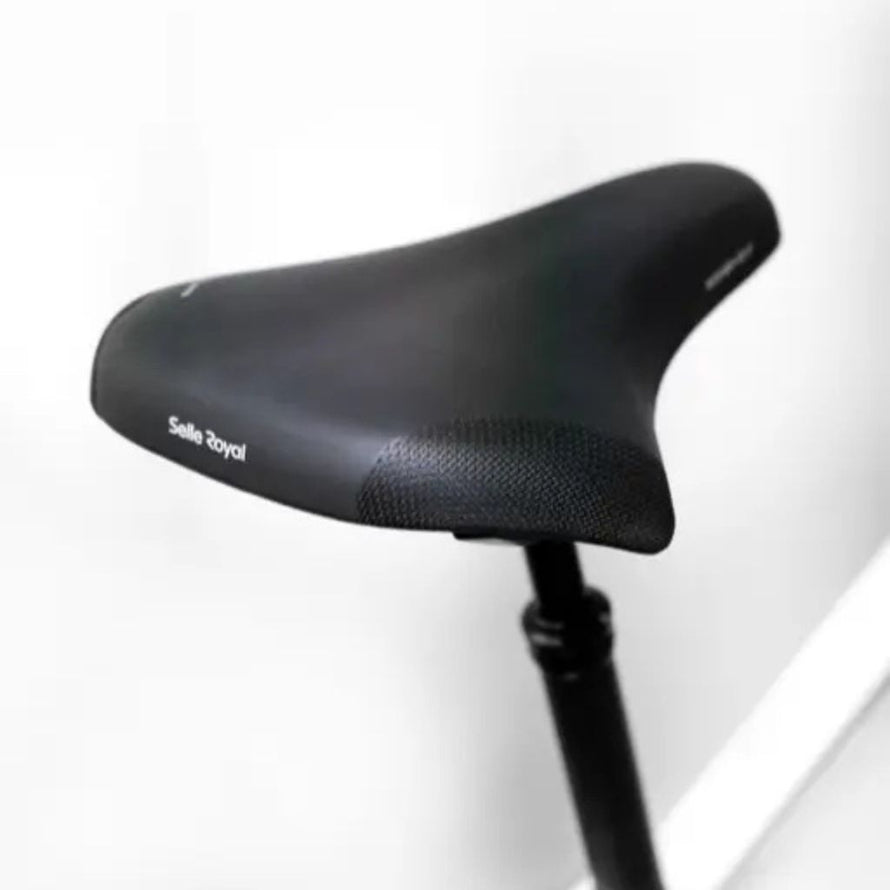 Selle royal essenza gel vélo électrique e2st, réglable en hauteur.