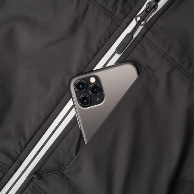 Veste légère sans manches coupe-vent Surveyor vest Chrome noire - #5