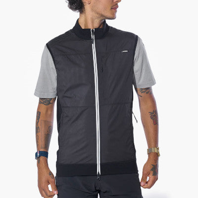 Veste légère sans manches coupe-vent Surveyor vest Chrome noire - #2