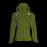 Veste de pluie femme Basil Skane Hivis avec capuche et bandes réfléchissantes pour cyclisme urbain sécurisé