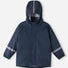 Veste de pluie pour enfant coupe-vent Lampi Reina vue de face avec capuche