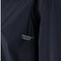 Logo Weather Report sur veste de pluie vélo 66 Weather Report Flame imperméable bleu marine