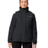 Veste de pluie matelassée Vaude Escape femme noire, coupe ergonomique et protection optimale contre la pluie