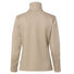 Veste polaire femme Vaude Skomer SC beige avec zip de poche, idéale pour randonnée et confort outdoor