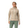 Veste polaire femme Vaude Skomer SC beige avec zip intégral pour randonnée et confort thermique outdoor