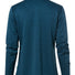 Dos de la veste polaire femme Vaude Skomer SC bleu avec texture hexagonale pour randonnée et confort outdoor