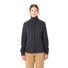 Veste polaire femme Vaude Skomer SC noire avec zip intégral, idéale pour randonnée et confort outdoor