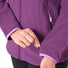 Veste polaire femme Vaude Rosemoor II lilas avec zip et poignets ajustables pour confort et chaleur en extérieur