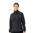 Veste polaire femme Vaude Rosemoor II noire avec zip intégral et poches latérales pour confort et chaleur en extérieur
