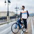Vue de la veste retro impermeable et reflechissante Le Temps des Grenouilles