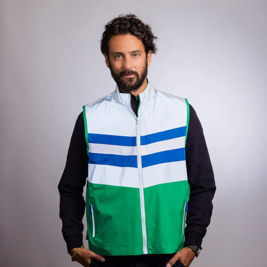 Veste impermeable et reflechissante Le Temps des Grenouilles