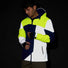 Veste Urban Circus Repop réversible montrée ouverte, avec doublure jaune haute visibilité