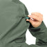 Veste Vaude Elope 3-couches femme vert menthe avec réglage capuche, imperméable et coupe-vent pour cyclisme