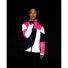 Veste de vélo Urban Circus Repop réversible et réfléchissante en rose, blanc et noir pour cyclistes urbaines