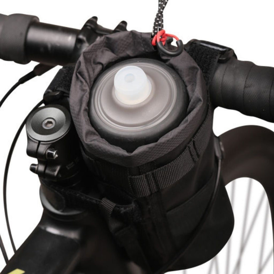 Volume de rangement de 1,1 litre de la sacoche de guidon Zéfal Z Adventure Pouch Bag