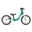 Draisienne Woom GO 1 vert et blanc pour enfants de 18 mois a 3.5 ans avec cadre leger et frein a main