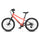 Vélo enfant 20 pouces woom explore 4 tout terrain rouge vue profil complet pour enfants de 6 à 8 ans