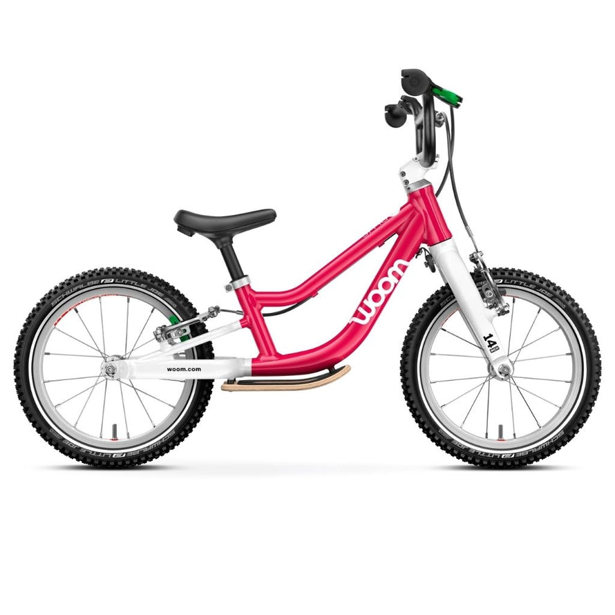 draisienne securisante woom go 1 plus hot pink