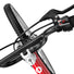 Vue rapprochee du guidon et commande de vitesses du velo enfant 20 pouces Woom GO 4 pour 6 a 8 ans