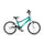Vélo enfant Woom 4-6 ans modèle GO 3 bleu vert avec cadre léger et design adapté aux débutants