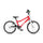Velo enfant Woom modele GO 3 16 pouces rouge blanc pour enfants 4-6 ans debut apprentissage velo