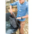 Sac bandoulière Zefal Urban Messenger Bag 11L avec fixation porte-bagages, idéal pour transport sécurisé en vélo urbain