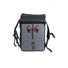 Sac a dos Zefal Urban Backpack convertible en sacoche pour velo, gris fonce avec systeme de fixation rapide