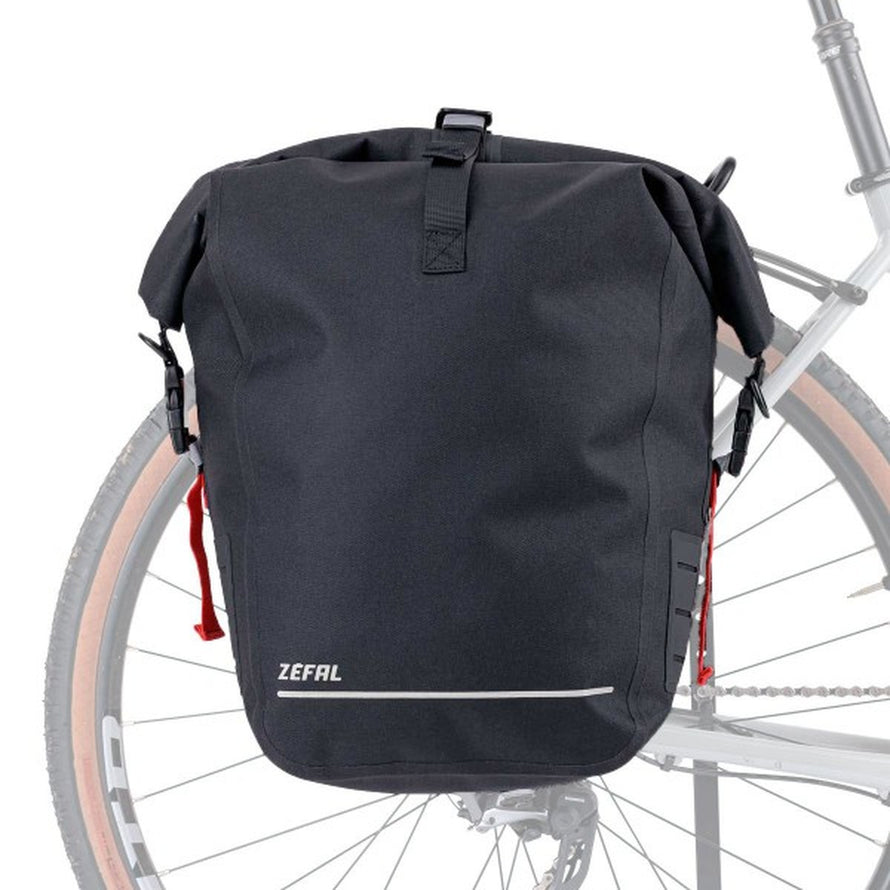 Sacoche vélo étanche Zefal Z Traveler avec fixation universelle, robuste et pratique pour tous les trajets urbains