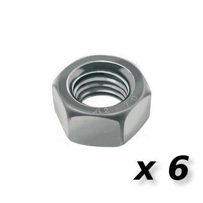 6 écrous M5 - #1