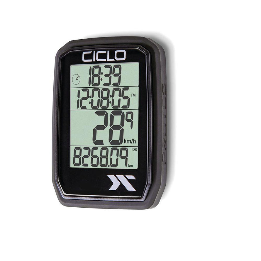 Compteur vélo sans fil 5 fonctions Protos 205 Ciclo