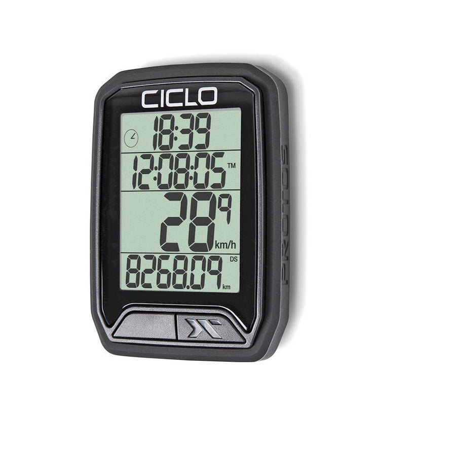 Compteur vélo sans fil 13 fonctions Protos 213 Ciclo