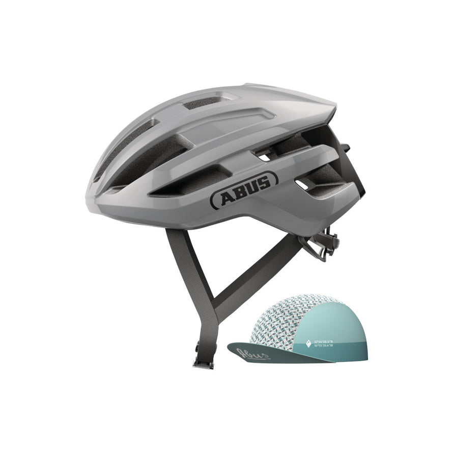 Casque Abus PowerDome Ace avec casquette Race Grey S
