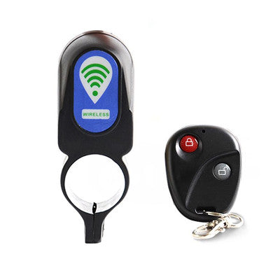 Antivol avec alarme télécommandée 110 db sur cadre vélo - #1