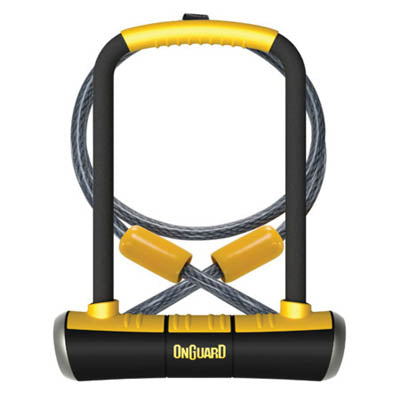 Antivol de vélo U à clé et câble 120 cm Pitbull DT Onguard - #2