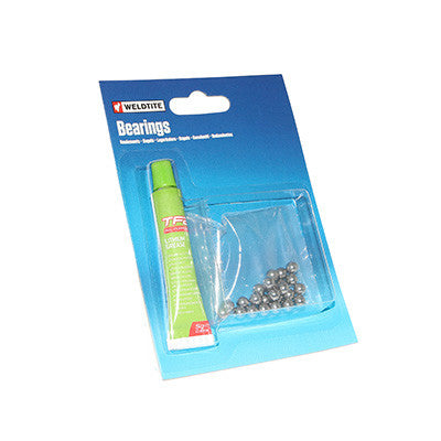 Billes 7/32 pour jeu de direction avec tube de graisse Weldtite - #1