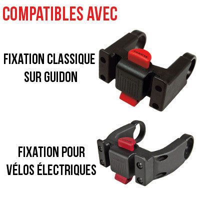 Boucles de serrage pour fixation KlickFix sur cintre large - #4