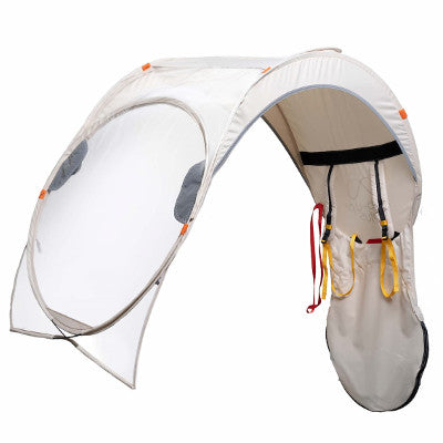 Bulle de protection et toit vélo pluie Bub-Up Plus avec rétros - #1
