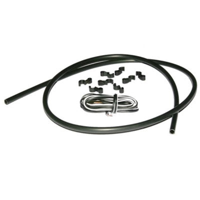 Cable et gaine pour fil électrique sur garde boue de vélo - #1