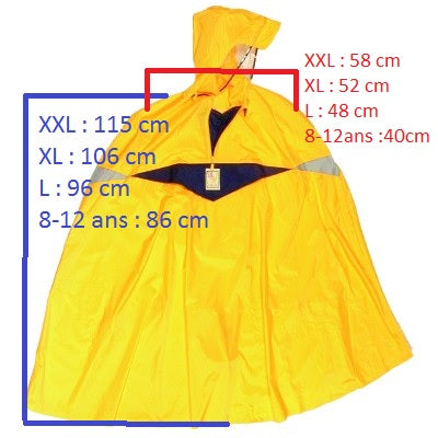 Cape vélo imperméable Super Praktiko de Hock