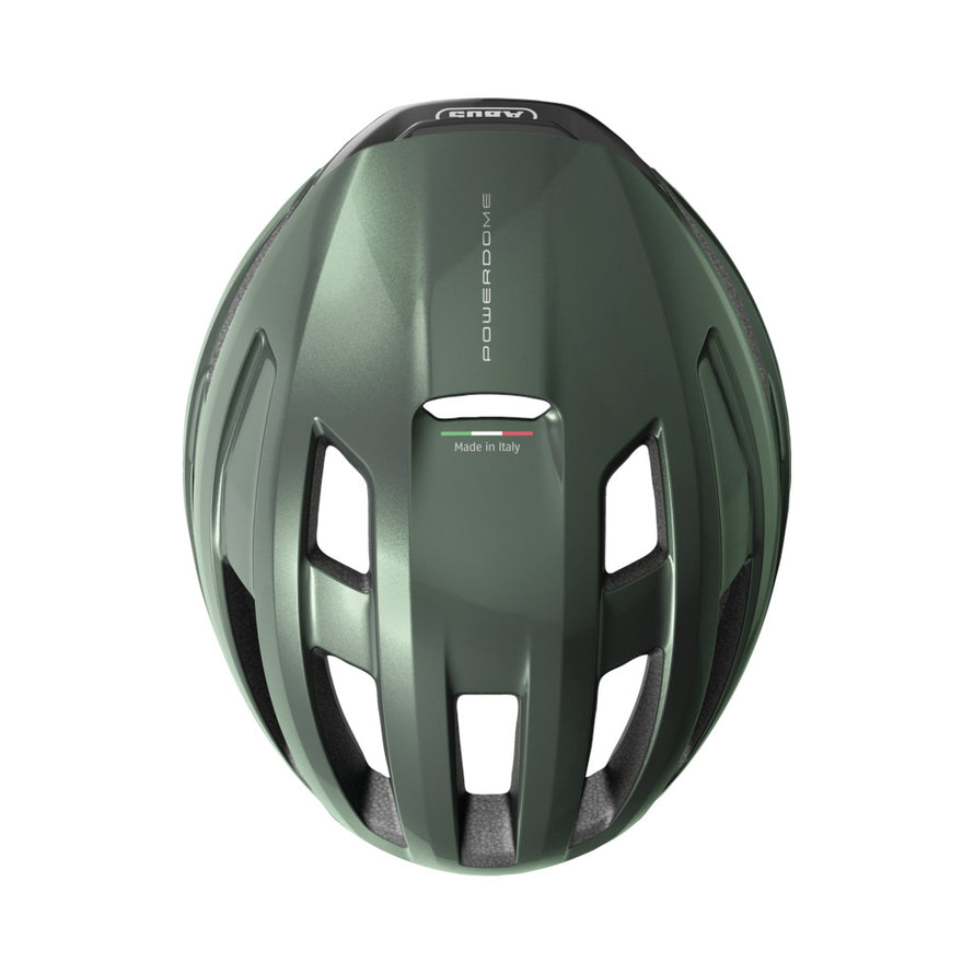 Casque vélo route Abus Powerdome Ace Green 
