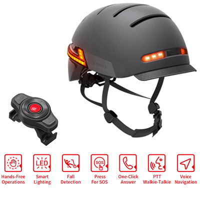 Casque urbain connecté avec éclairages BH51 Neo Livall - #7