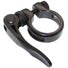 Collier de selle vélo noir à blocage rapide - #1