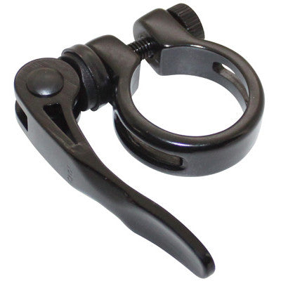 Collier de selle vélo noir à blocage rapide - #1
