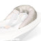 Coussin demi lune pour siège coque Weber dans remorque vélo - #1