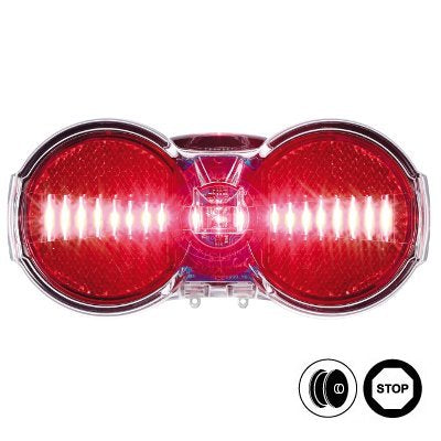 Éclairage arrière vélo TopLight Flat S Plus - #1