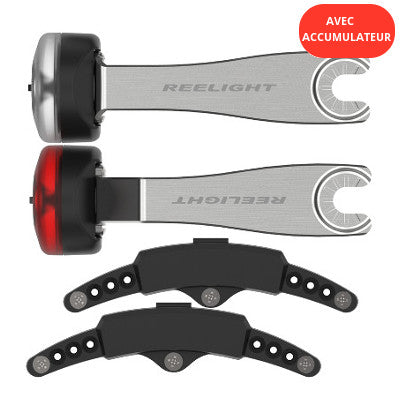 Éclairages vélo sans piles CPH Light + Reelight et accumulateur - #1